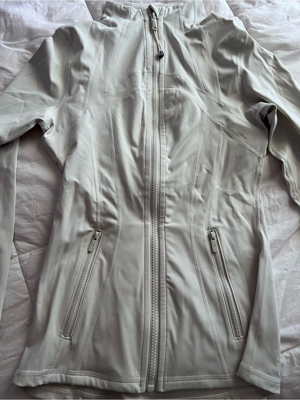 Women’s white lululemon define Jacket